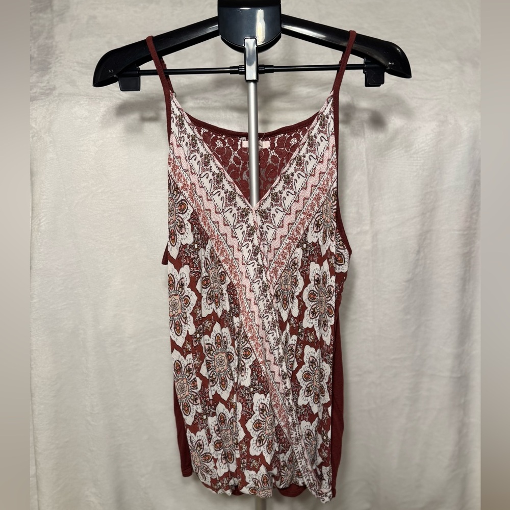 Maurices Brown Rayon Blend Top